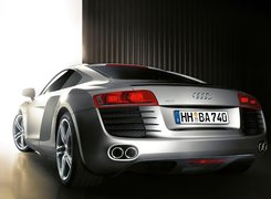 Audi R8, Końcówki, Wydechu