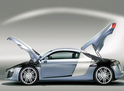 Audi R8, Klapa, Bagażnika, Silnika