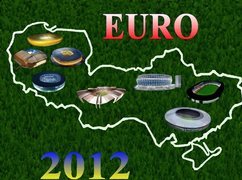 Euro, 2012, Mapa, Stadionów