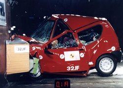 Fiat Seicento, Crash, Test