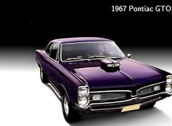 Pontiac GTO, 1967, Muscle, Car