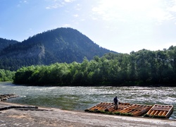 Dunajec, Pieniny, Polska