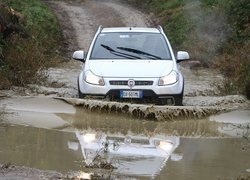 Fiat Sedici, Offroad, Przeprawa