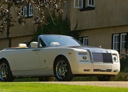 Biały, Rolls-Royce Phantom Drophead, Cabrio