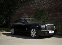 Czarny, Rolls-Royce Phantom Drophead, 4K
