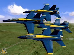 Blue Angels, Boeing, F/A 18, Hornet