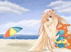 Manga, Kobato, Plaża
