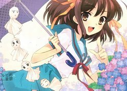 Suzumiya, Haruhi, No, Yuuutsu, Parasolka