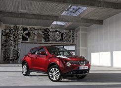 Nissan, Juke, Reflektory, Graffiti