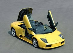 Lamborghini Murcielago, Uniesione, Drzwi, Klapa