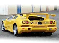 Żółte, Lamborghini Diablo