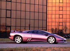 Lamborghini Diablo, Fioletowe, Drzwi