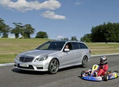 Mercedes Benz E63, AMG, Kombi, Gokart