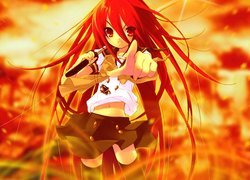 Shakugan No Shana, Ogień, Czerwone, Włosy