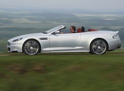 Srebrny, Aston Martin DBS Volante