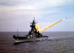 Rakiety, Tomahawk, Pancernik, USS New Jersey