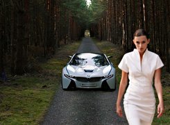 BMW Vision Efficient, Droga, Modelka