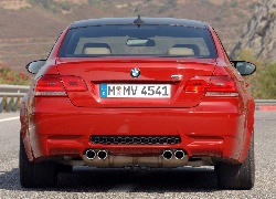 Tył, BMW M3, Coupe