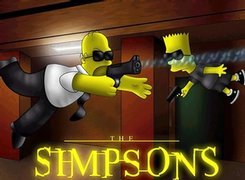 The Simpsons, Simpsonowie, Bart, Tata