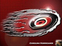 Logo, Drużyny, Hokejowej, NHL, Carolina Hurricanes