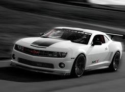 Biały, Chevrolet Camaro, SSX