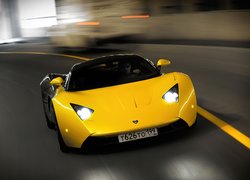 Żółta, Marussia B1, Właściwości, Jezdne