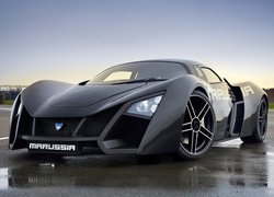 Czarna, Marussia B2, Reflektory