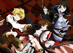 Pandora Hearts, Oz, Raven, Gilbert, Alice