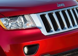 Jeep Grand Cherokee, Chromowany, Grill