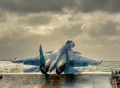 Start, Z, Lotniskowca, SU-33 Flanker