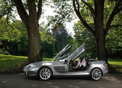 Mercedes SLR, Otwarte, Drzwi