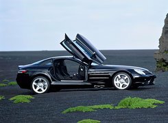 Czarny, Mercedes Benz SLR