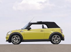 Mini Cabrio, Brezentowy, Dach