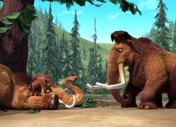 Epoka lodowcowa 2, Ice Age, Mamuty