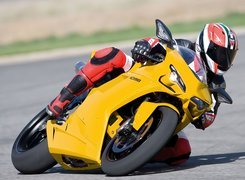 Żółty, Ducati 1098, Tor