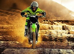 Kawasaki KX250F, Kask, Gogle