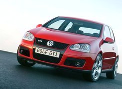 Volkswagen Golf 5, GTI, Czerwony