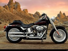 Harley Davidson Fat Boy, Reklama