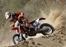 KTM 125 EXC, Teren