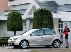 Volkswagen Golf 5, kobieta