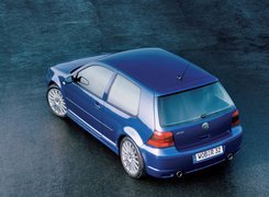 Golf 4, R32, Niebieski