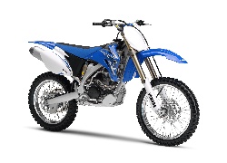 Niebieski, Cross, Yamaha WR 250F