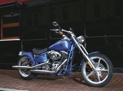 Softail Rocker C, Chromowane, Dekle