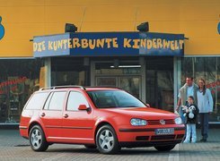 Golf 4, Kombi, Czerwony