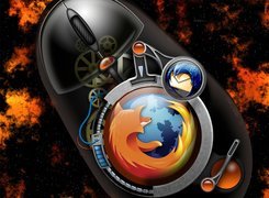 Mozilla Firefox, Myszka