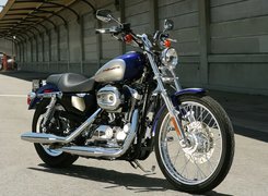 Harley Davidson XL1200C, Lusterka, Odblaski