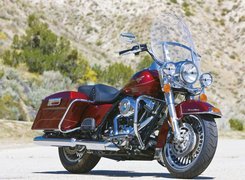 Harley Davidson Road King, Szyba