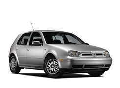 Volkswagen Golf 4, Srebrny