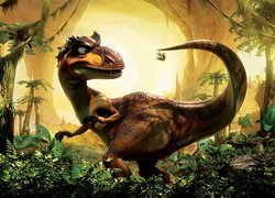 Epoka lodowcowa 3 Era dinozaurów, Ice Age Dawn of the Dinosaurs, Dinozaur, Dżungla, Wiewiór