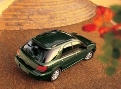 Zielone, Subaru Impreza, Kombi